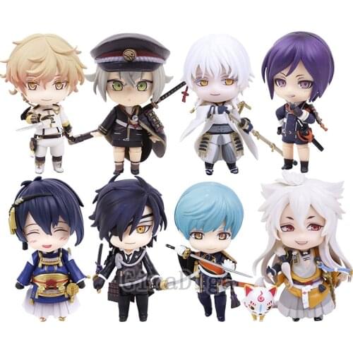 Touken Ranbu Online Mikazuki Munechika 511 Kashuu Kiyomitsu 518 Hotarumaru 608 Yagen Toushirou 594 Acton Figure Toy