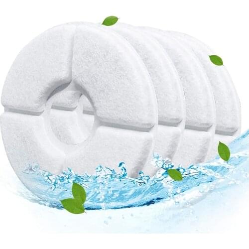 Cat Water Fountain Filters Triple Filtration System Pet Cat Fountain Filter Replacement