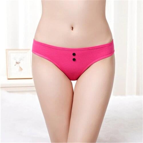 New Cotton Girl Panties Thongs Mid Waist Girls Seamless Underwear Multicolors Panties For Young Girl Dropshipper