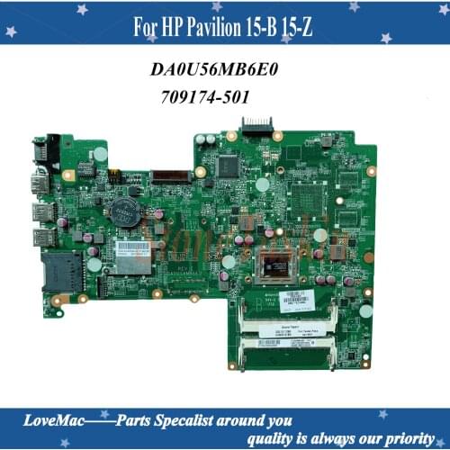 Hight quality 709174-001 709174-501 For HP Pavilion 15-B 15-Z Series DA0U56MB6E0 UMA A70M A8-4455M Laptop Motherboard