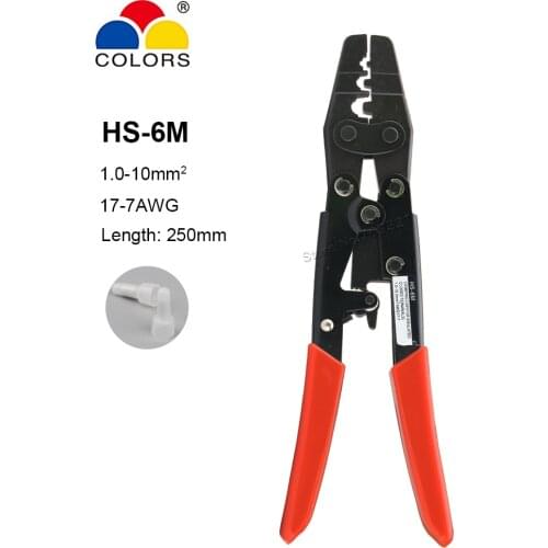 Closed End Crimp Caps Crimping Pliers 1.5-10mm2 16-8AWG Terminals Connectors Crimper Electric Crimping Hand Tools