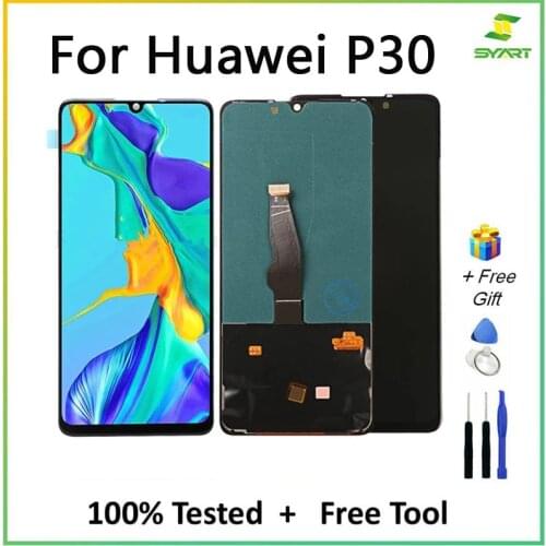 100% Tested 6.1 inch For Huawei P30 LCD Display Touch Screen With Digitizer Assembly For Huawei P30 ELE-L29 L09 L04