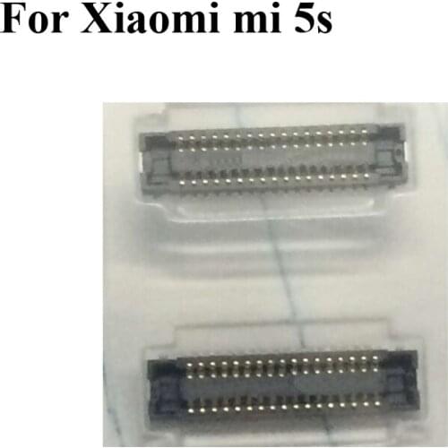 2pcs For Xiaomi mi 5s 5 s Rear Back Camera FPC connector For Xiaomi mi5s 5s logic on motherboard mainboard