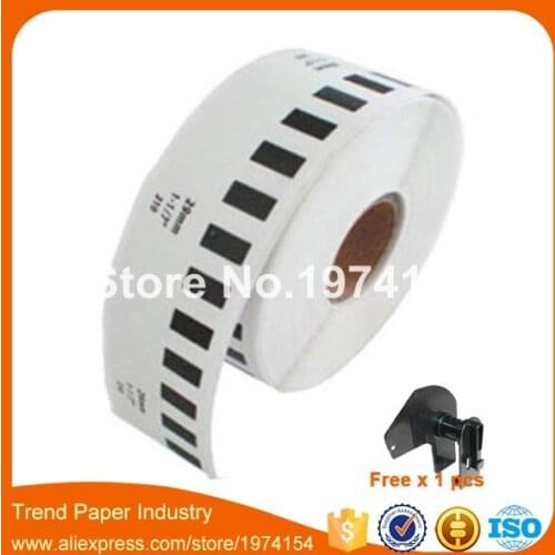 40 Rolls Brother DK-22210 Compatible Label Thermal Sticker QL-700 P-Touch 29mm*30.48M Continuous DK-2210 Labels