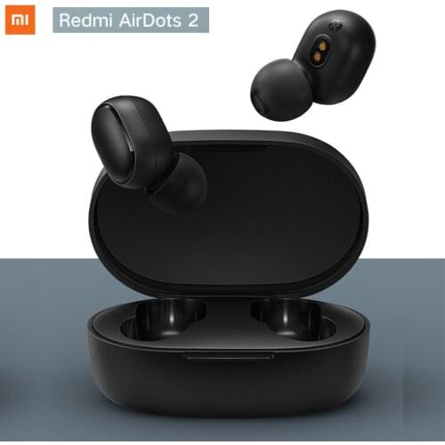Xiaomi Redmi Airdots 2 Wireless Bluetooth-compatible 5.0 Charging Earphone stereo bass Earphones Ture Wireless Earbuds AI Contr