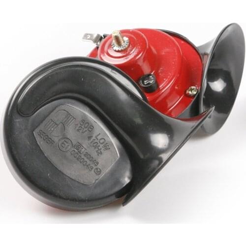 2Pcs 12V Loud Car Truck 120DB Single-tone Snail Electric Air Horn Universal