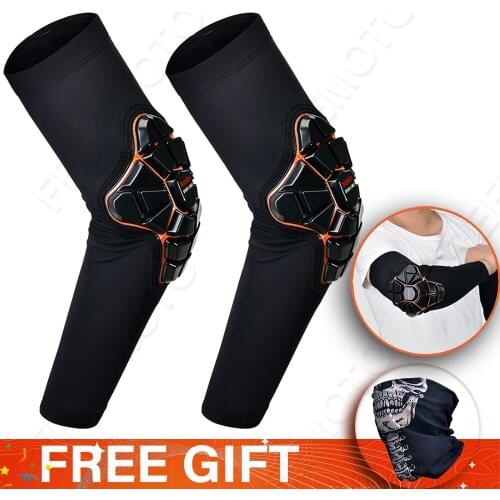 Motorcycle Sleeve Elbow Pads Motocross Brace Protector Elbow Ice Silk Sports Elbow Pads MTB Bike Cycling Elbowpads Protection