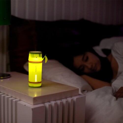 New Essential Oil Diffuser Mini UltrasonicBamboo Humidifier LED Night Light USB Aromatherapy Fogger Car Air Freshener