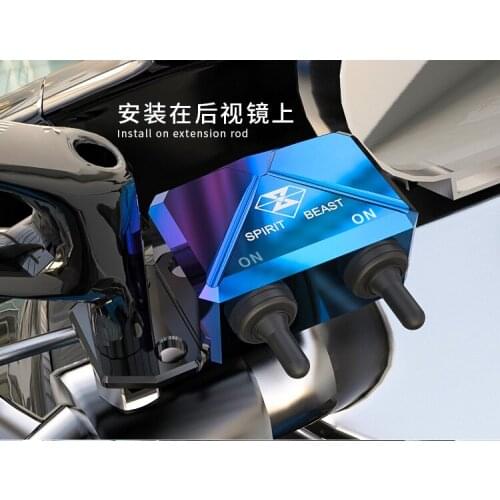 Motorcycle switch modified accessories electric car dangerous lights switch scooter double flash switch free shipping