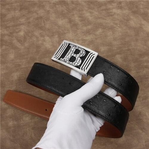 2021 New Letter Men Top Leather Cowskin Belt luxury letter B Business casual belt Brand Belts for Men & Women Unisex Fashion