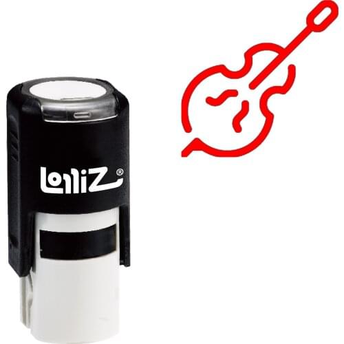 LolliZ Contrabass Self-Inking Rubber Stamp - Modern Symbol Series