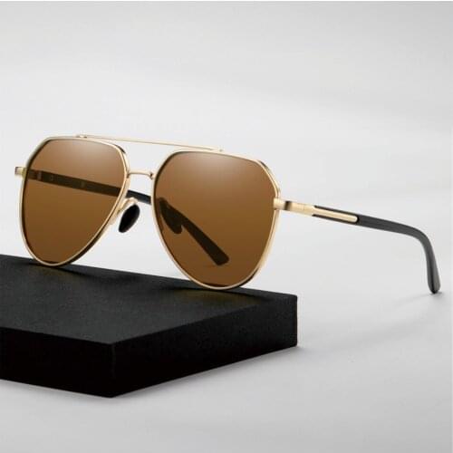 2021 new day and night dual-use sunglasses men and women polarized sunglasses driver driving night vision goggles tinted glasses