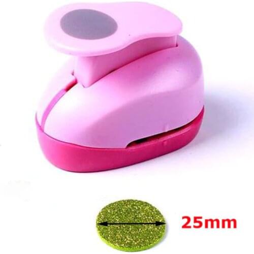 2.5cm Scrapbook Punches Handmade Cutter Card Craft Calico Printing DIY Eva Foam Paper Punch Hole Puncher Shape Clip Photo