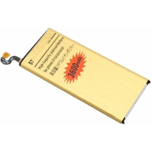5pcs /lot 3600mAh EB-BG930ABE Replacement Gold Battery For For Samsung Galaxy S7 SM-G930 G930V G930A G930T G930P G930F Batterij