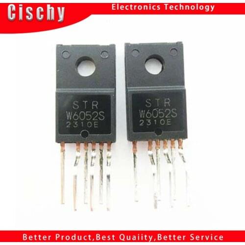 5pcs/lot STRW6052S TO220F-6 W6052S TO-220F STRW6052 STR-W6052S W6052 TO-220 In Stock