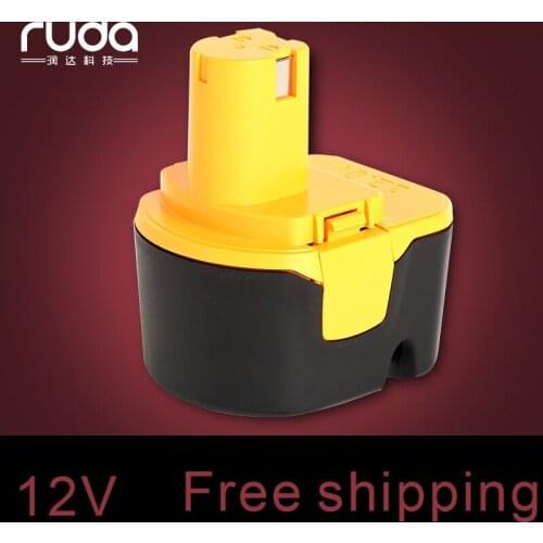 For Ryobi 12V 1300mAh power tool battery CTH1202K/CTH1202K2/FL1200/HP1201KM2/HP1201M/R10510/RY1201/TDS4000/TF1100/TFD220