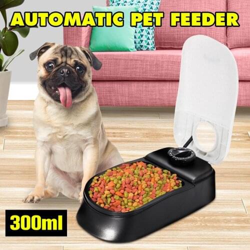 Automatic Pet Feeder 48 Hr Timed Food Feeding Bowl Dish Dog Cat Auto