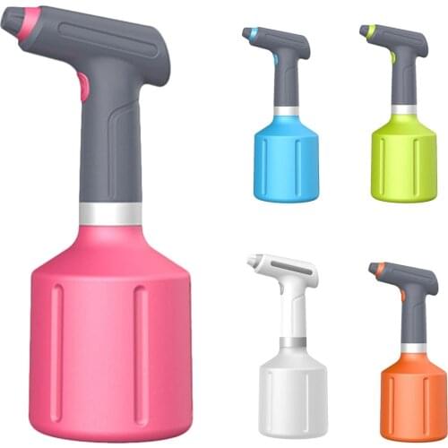Electric Watering Can Indoor Outdoor Handheld Electric Spray Bottle Plants Flower Spray Bottle Water Mist Sprayer Garden Tools