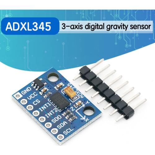GY-291 ADXL345 3-Axis Digital Gravity Sensor Acceleration Module IIC/SPI transmission