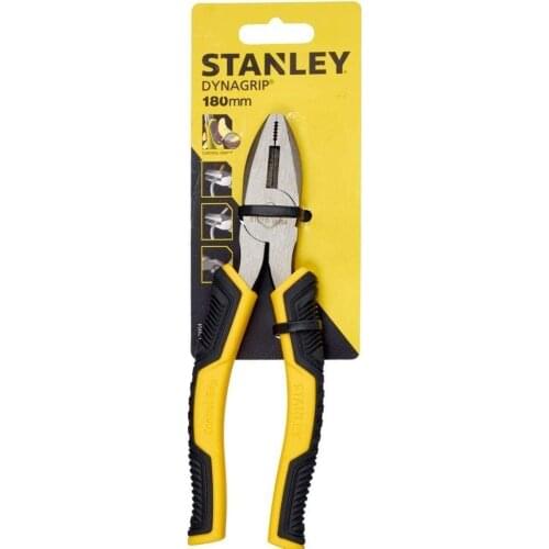 Stanley STHT074454 Combination Pliers 180mm, Comfortable and Safe Use