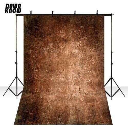 DAWNKNOW Brown Uniquely Texture Color Photography Background Photocall Photo Shoot Backdrops For Wedding Photo Studio lv2362