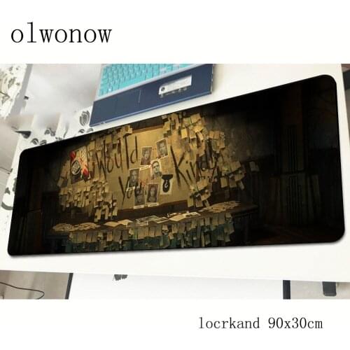 Bioshock mousepad 900x300x2mm Adorable gaming mouse pad big gamer mat best game computer desk padmouse keyboard large play mats