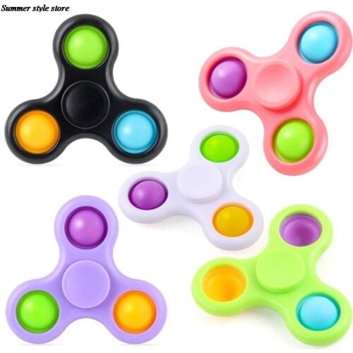 New Autism Anxiety And Stress Relief Fidget Decompression Toys Simple Fidget Spinner Fidget Toys Anti-stress Accessories