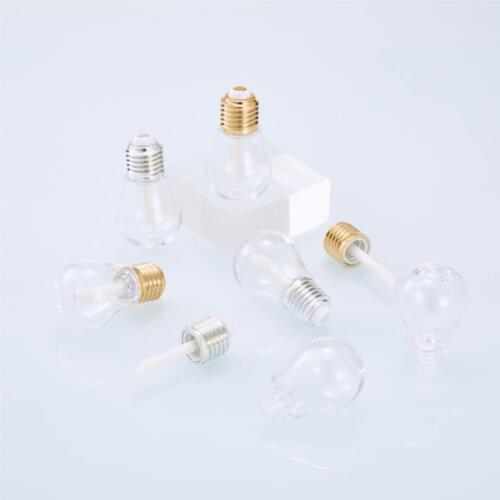 Lollipop Bulb Candy Design Empty Lip Gloss Tube Lips Balm Refillable Bottle Brush Container Mini Refillable Bottle Lipgloss Tube