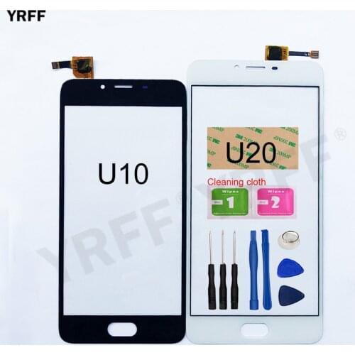 Touch screen For Meizu MeiLan U20 U10 Touch Screen Digitizer Sensor Glass Panel Replacement