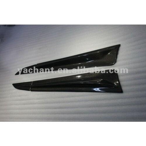 Carbon Fiber STI Style Door Sill Fit For Subaru Impreza WRX 9