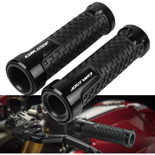 Universal 7/8"22mm Motorcycle Aluminum Anti-Slip Handle Bar Handlebar Hand Grips For HONDA CBR650F/CB650F CBR 650 F CB 650 F