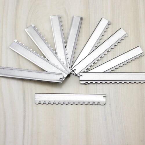 10PCS Sawtooth Salon Blades Type Professional Straight Razor Home Tool Replacement Hairdressing Hair Shaving Cutting Steel Style