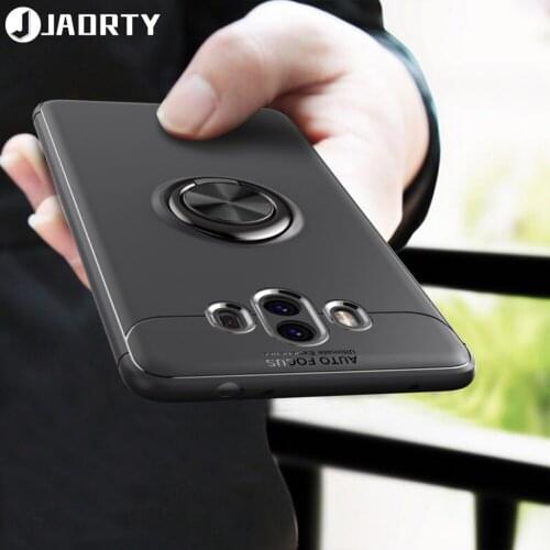 For Huawei Mate 10 Case Magnetic Finger Ring Holder Case Cover For Huawei Mate 10 Pro Mate 10 Lite Soft Silicone TPU Back Cover
