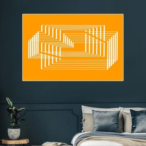 Citon Josef Albers《Folio I / Folder 31》Canvas Art Oil Painting Abstract Painting Decorative Picture Wall Decor Home Decoration