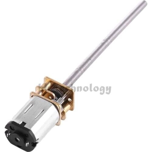 Dc Motor 3V/6V/12V N20 Mini Micro Metal Gear Motor DC Motors Shaft M3 x 55mm 15/30/60/100/150/200/300/400/500/600/800/1000 RPM