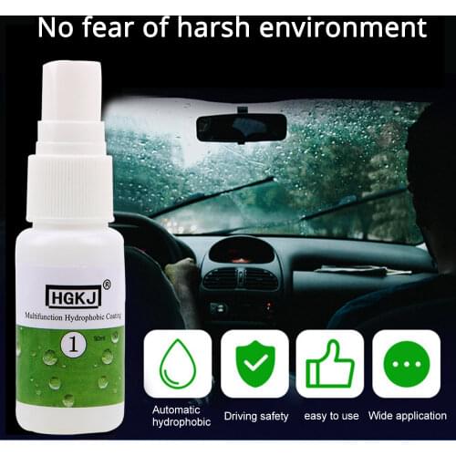20/50ml Auto Glass Nano Hydrophobic Coating Car Window Glass Ceramic Glass Cleaning Car Accessories Waterproof Agent Hydrophobic
