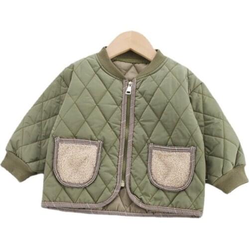 New Autumn Winter Children Casual Clothes Baby Boys Girls Cotton Thicken Coat Kids Toddler Fashion Clothing Infant Sportswear