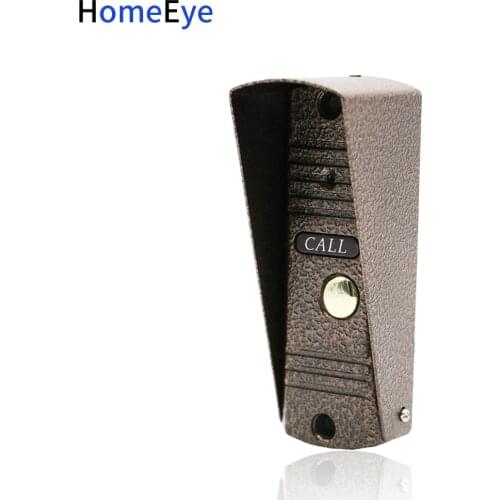 HomeEye Door Phone Intercom Outdoor Call Button Call Panel 1200TVL Build-in Camera Apartment Security Doorbell IR Night Vision