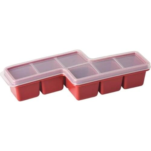 Hot Products DIY Creative Tetris Shape Ice Cube Mold Silicone Ice Tray Ice Cube Trays Easy Release Ice Maker Three Styles