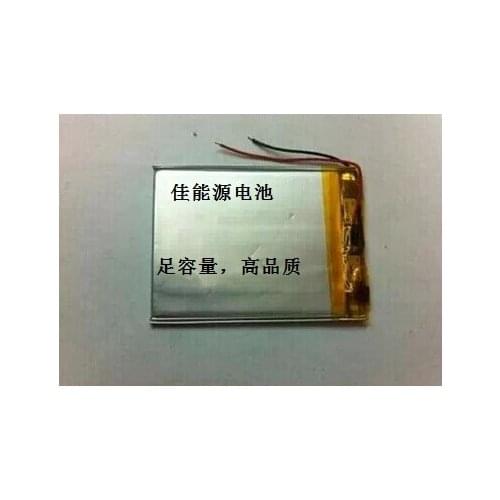 3.7V lithium polymer battery 803560 1300MAH mobile power battery navigator electronic dog Rechargeable Li-ion Cell