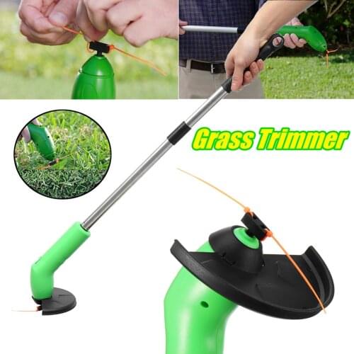 Multifunctional Electric Grass Trimmer Portable Handheld Garden Tools String Cutter Pruning Mini Lawn Mower for Grass