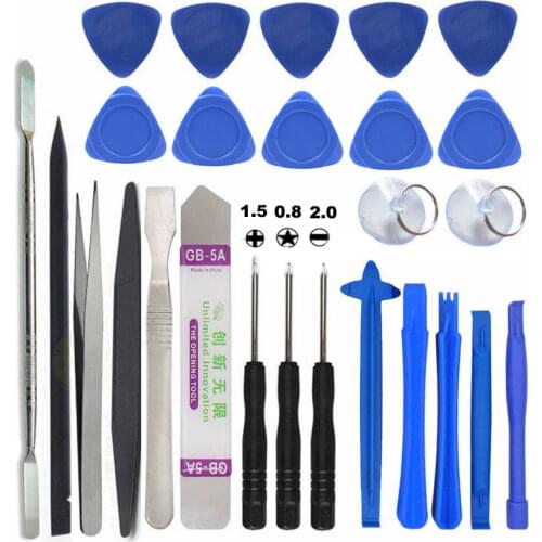 28 in 1 Mobile Phone Repair Tools Kit Spudger Pry Opening Tool Screwdriver Set for iPhone iPad Samsung Cell Phone Hand Tools Set