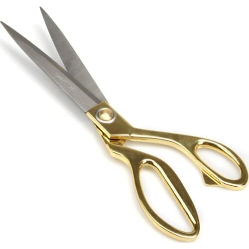 Stainless Steel Tailors Scissors For Fabric Clothes Leather Carton Cutting DIY Apparel Sewing Scissors Sharp Blade