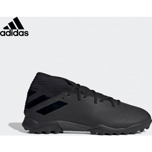 Original Adidas WHAT invincible 19.3 TF Astroturf Men 'S Black Football BOOTS F34428