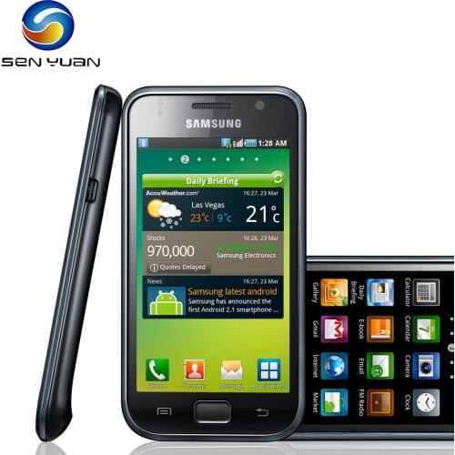 Original Unlocked Samsung I9000 Galaxy S 3G Mobile Phone WiFi GPS Bluetooth 5MP 4.0" Display 5MP Android Smartphone