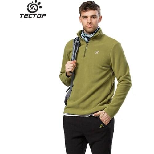 Tectop Mens Outdoor Fleece Jacket Woman Windproof Winter Softshell Jacket Breathable Jacket Men Outdoor Women Hiking Jackets