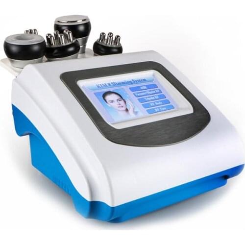 5-1 Ultrasonic Liposuction 40k Cavitation Fat Burning Biopolar Face Care Vacuum Body Slimming Machine Spa
