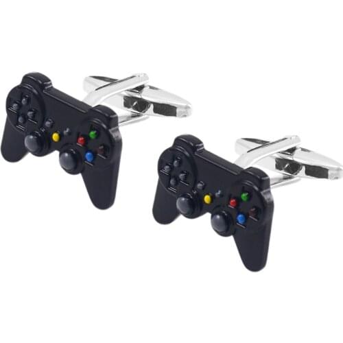 Gamers Choice Cufflinks Game Controllers Shape Classic Suit Buttons Mens Metal Cufflinks