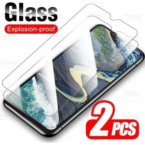 2PCS Full Cover Protective Glass For Nokia C20 Plus C20Plus C20+ 2021 6.5'' Screen Protector Tempered Glass Original HD 9H Film