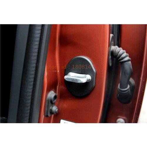 Car Interior Anti Rust Water Proof Door Lock Keys Key Plastic Buckle Cover 4pcs For Mitsubishi Lancer EX 2010 2011 2012 2013